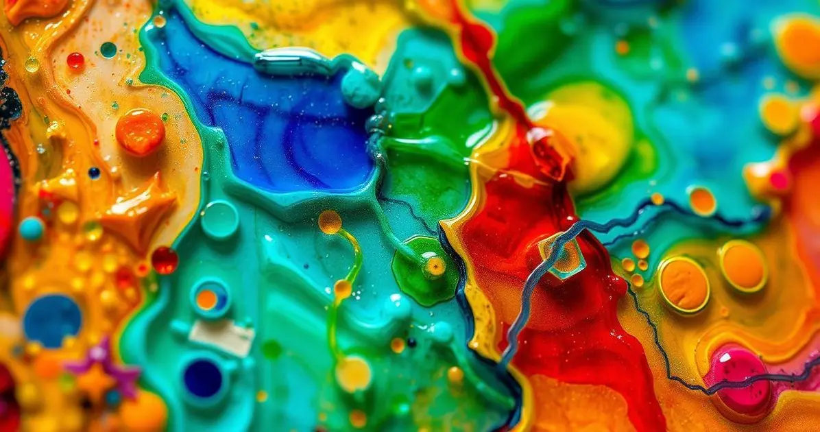 artesanato com resina epóxi