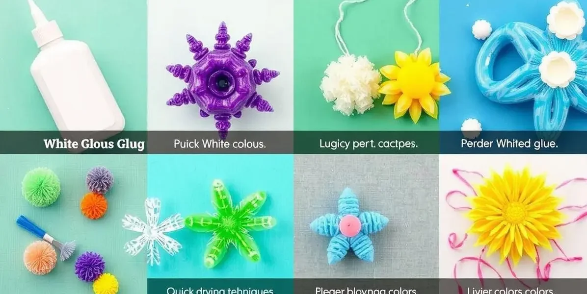 como secar cola branca mais rápido