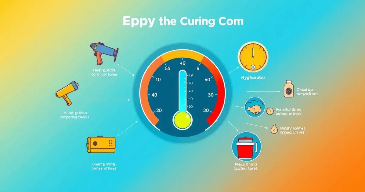 como secar resina epóxi mais rápido