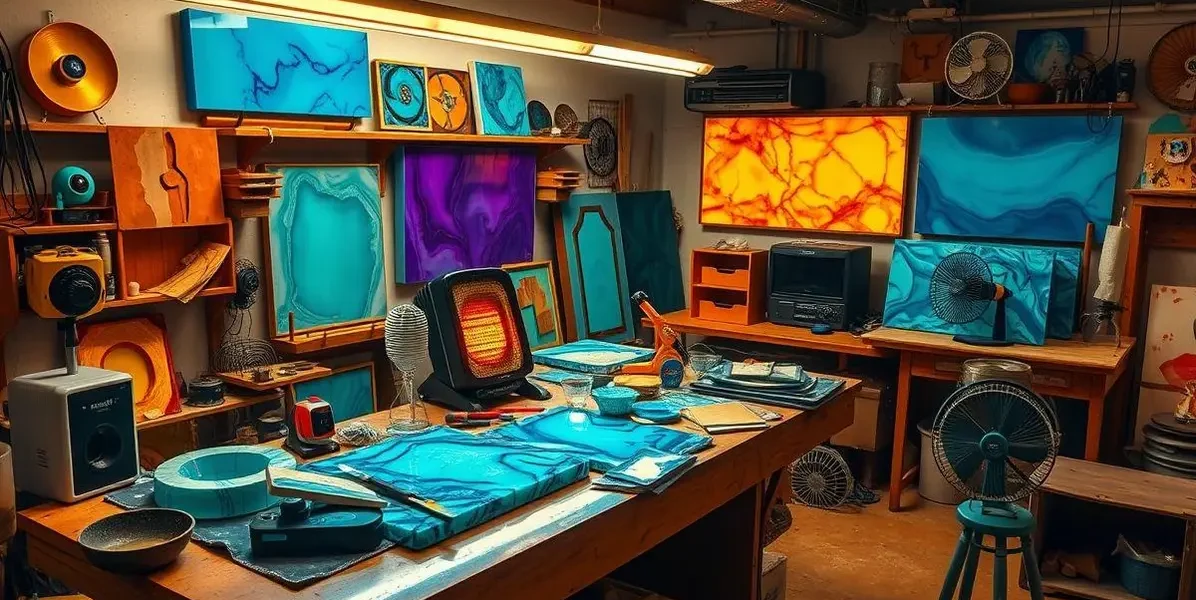 como secar resina mais rápido