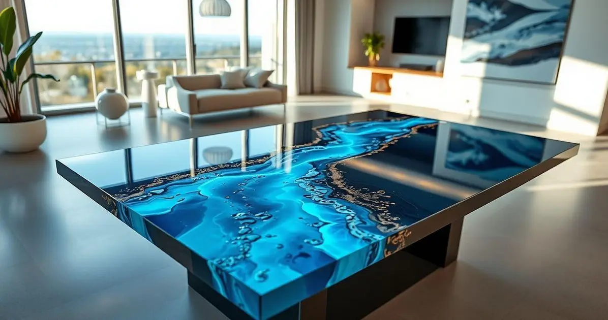 como trabalhar com resina epóxi