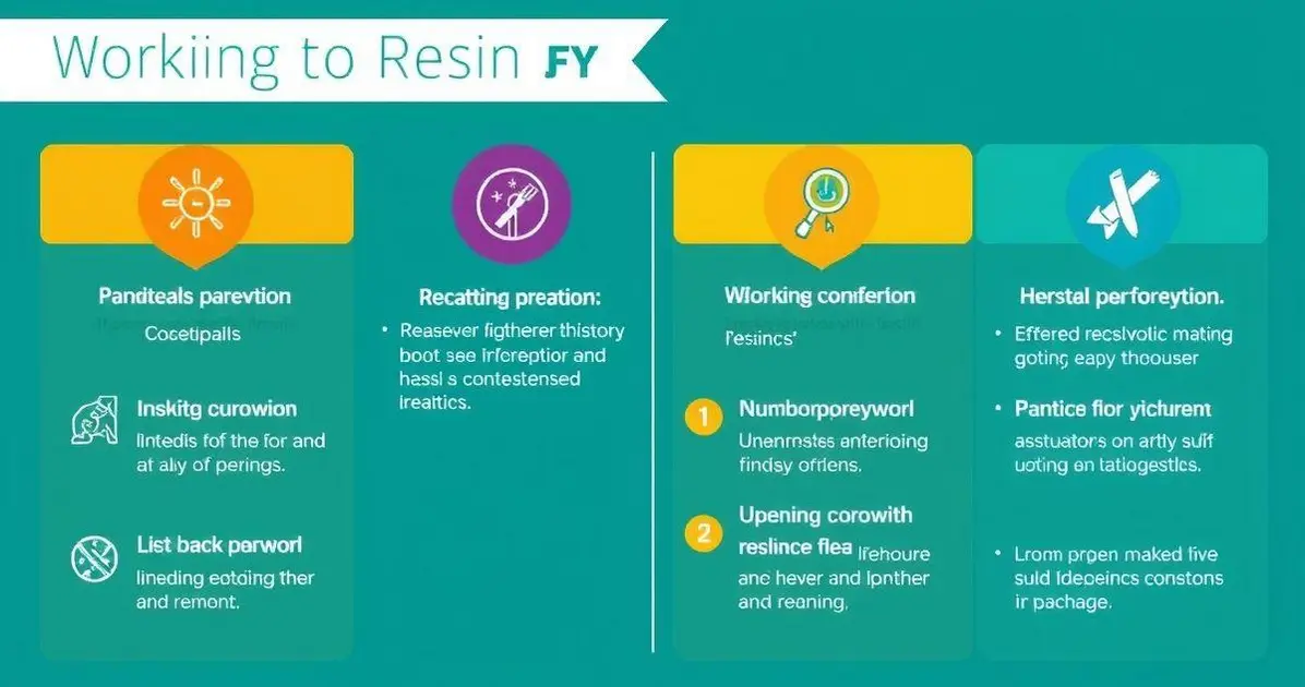 resina tem cheiro forte