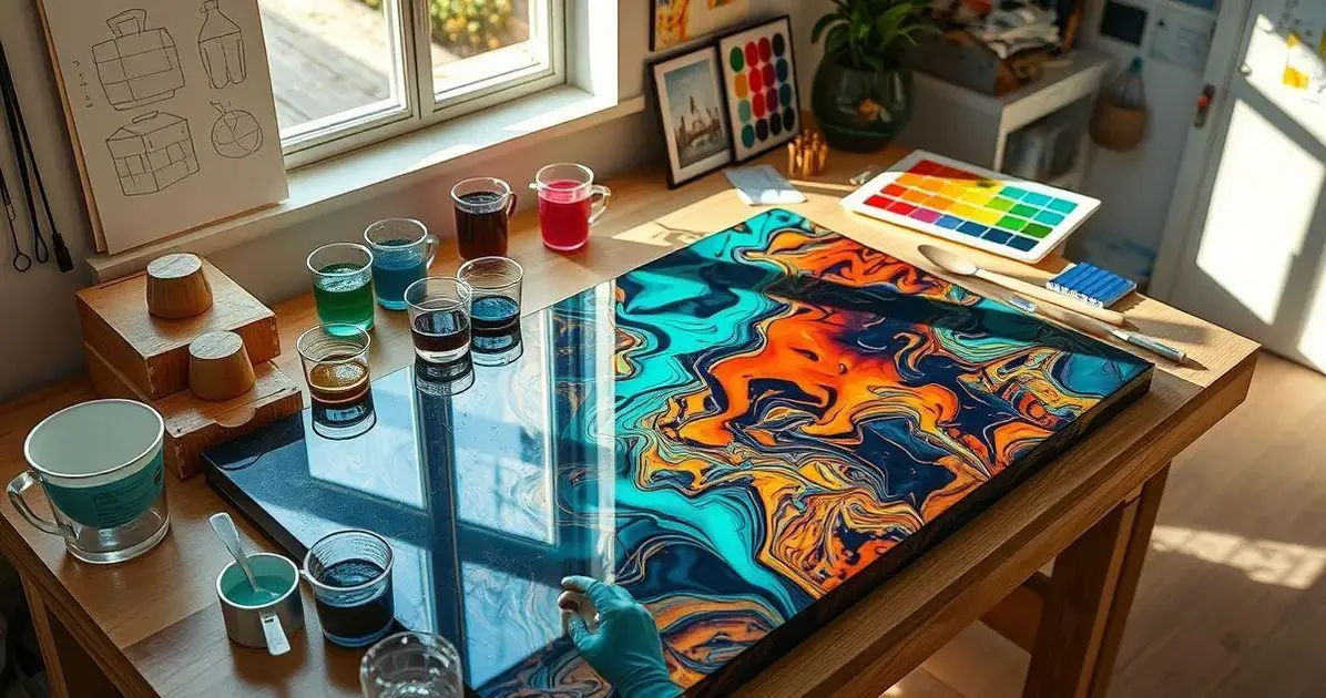 Como fszer mesa de resina artesanal Como fszer mesa de resina artesanal