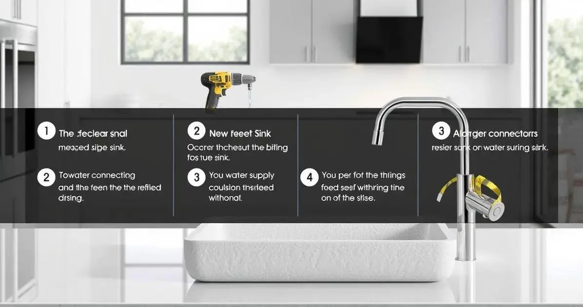 Como instalar torneira de mesa em pia de resina