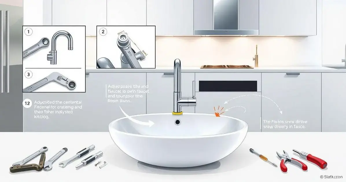 Como instalar torneira de mesa em pia de resina