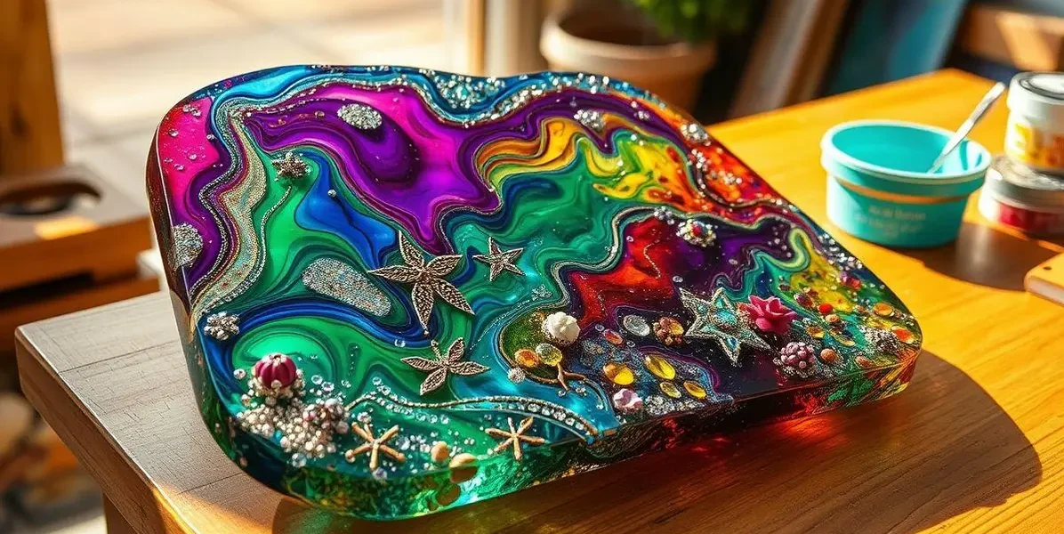 como usar resina liquida