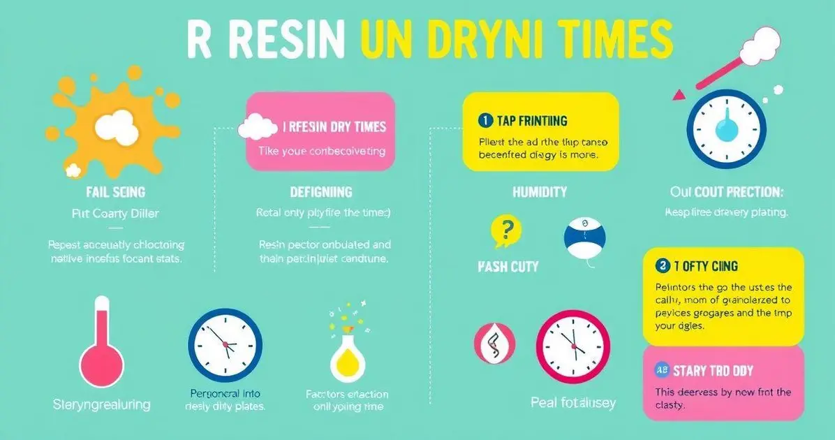 resina epoxi quanto tempo para secar