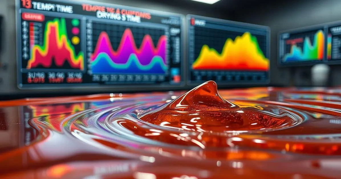 tempo de secagem da resina epóxi