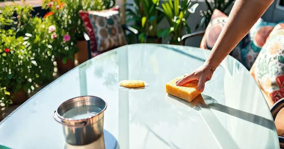 Como limpar mesa de resina incolor