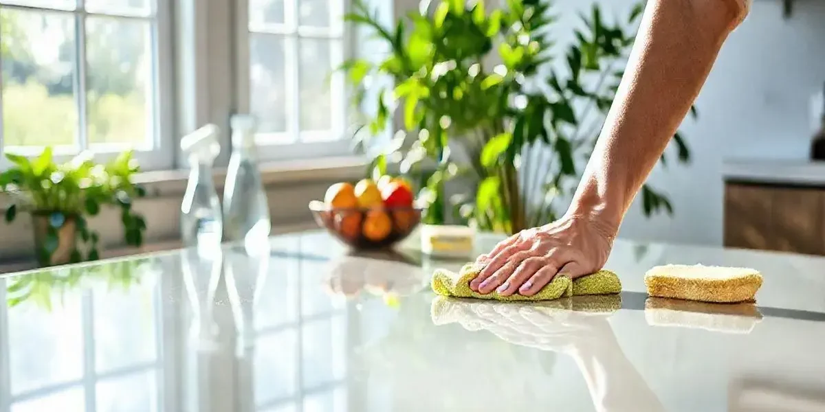 Como limpar mesa de resina incolor