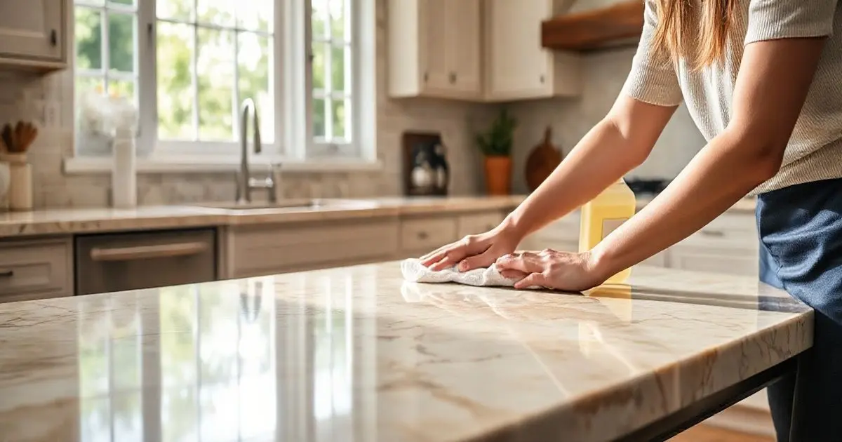Como limpar mesa de travetino resinado