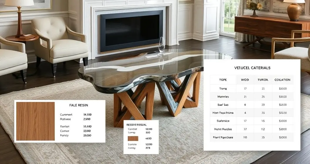 Como montar valor pra venda de mesa resinada