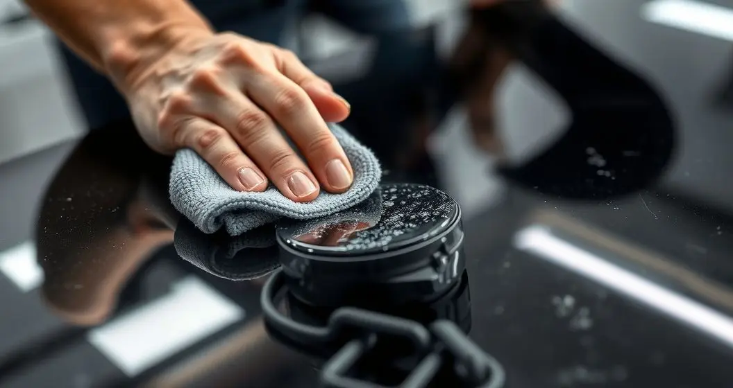 Como polir mesa de resina com cera de carro