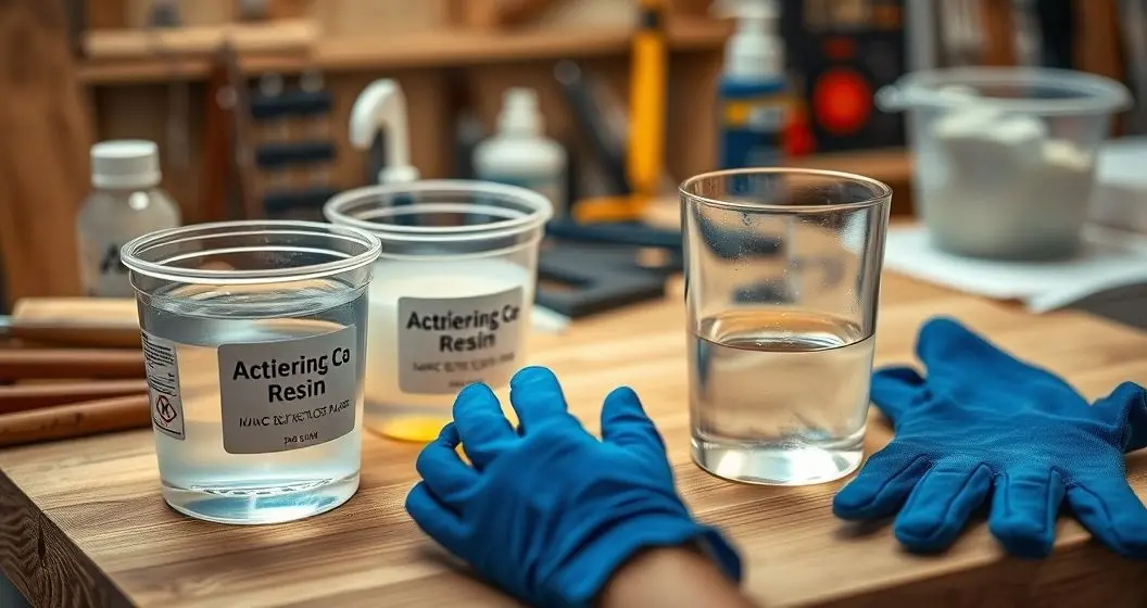 Como preparar resina acrilica para tampo de mesa