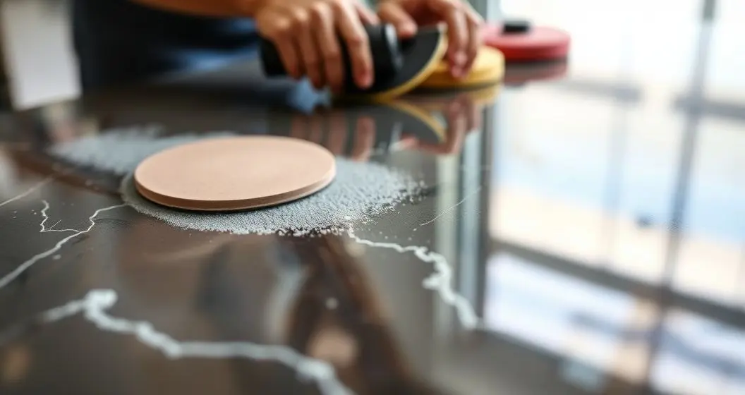 Como pulir una mesa de resina epoxi