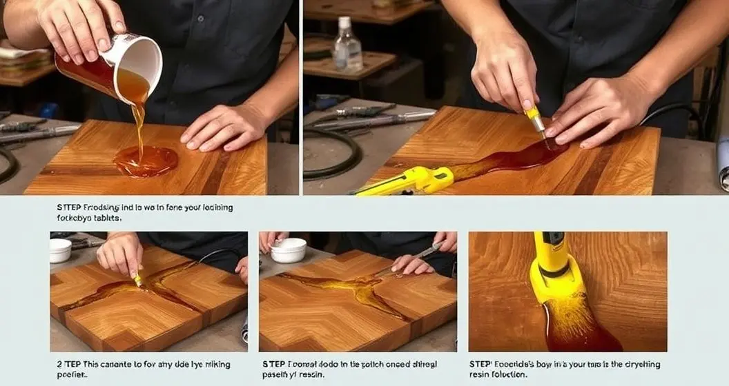 Como resinar mesa de madeira youtube Como resinar mesa de madeira youtube