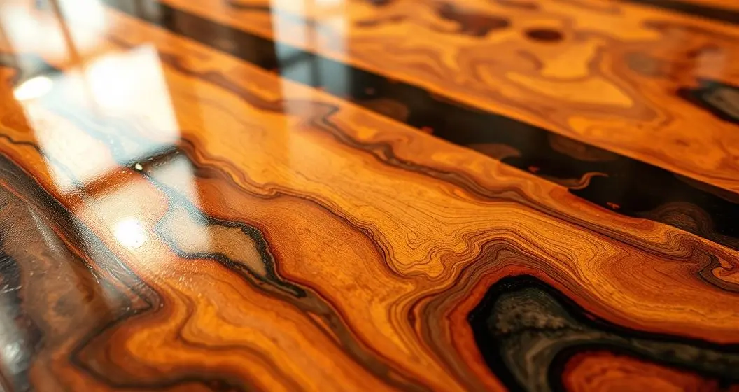 Como resinar um tampo de mesa