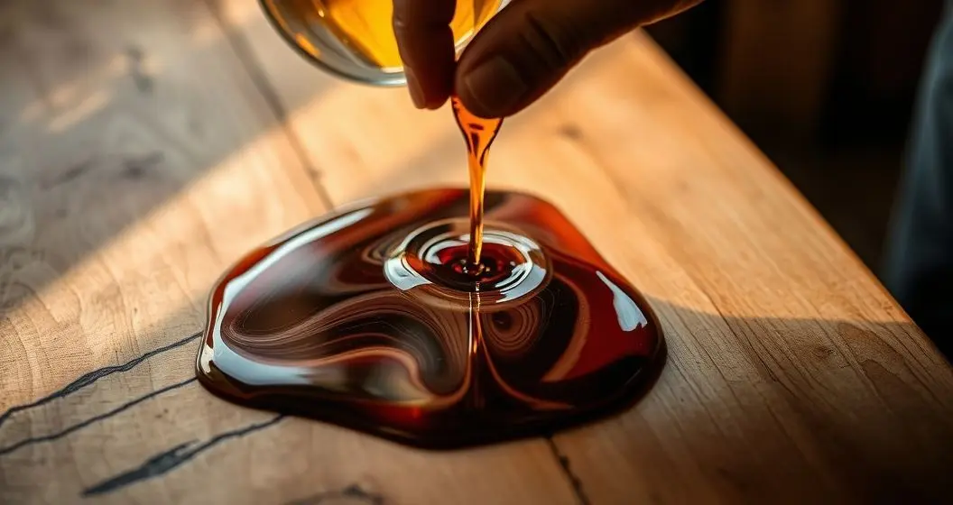 Como resinar uma mesa de madeira Como resinar uma mesa de madeira