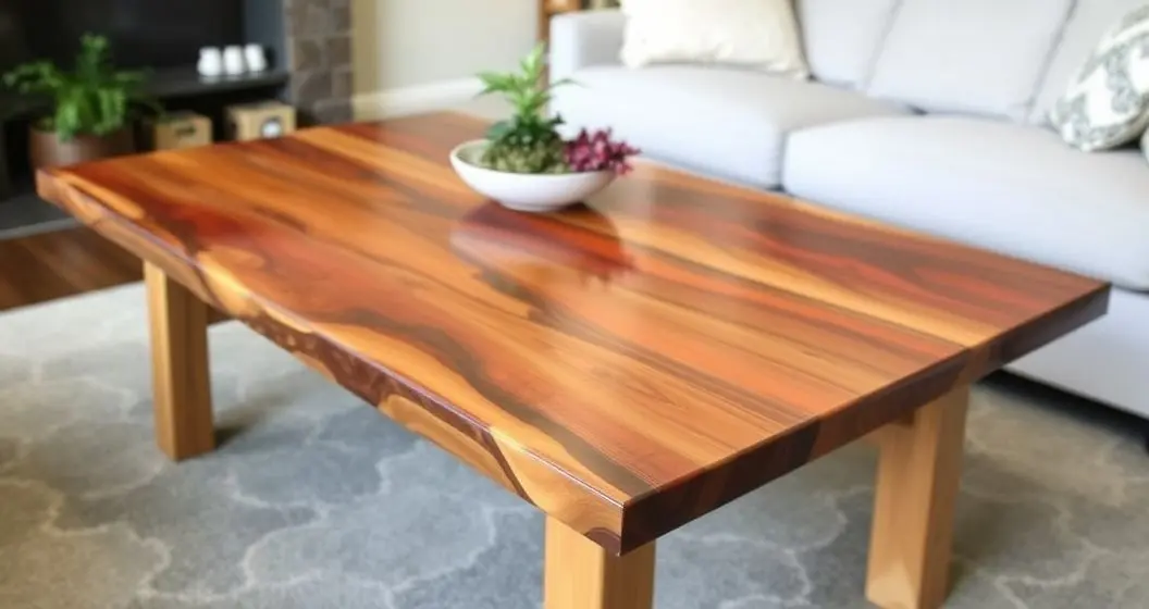 Como resinar uma mesa de madeira de pinus Como resinar uma mesa de madeira de pinus