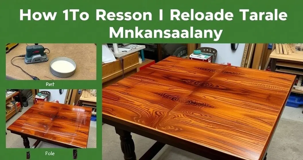 Como restaurar mesa de mogno resinado Como restaurar mesa de mogno resinado