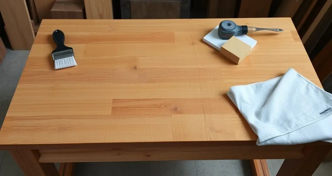 Como retirar resina da mesa de madeira