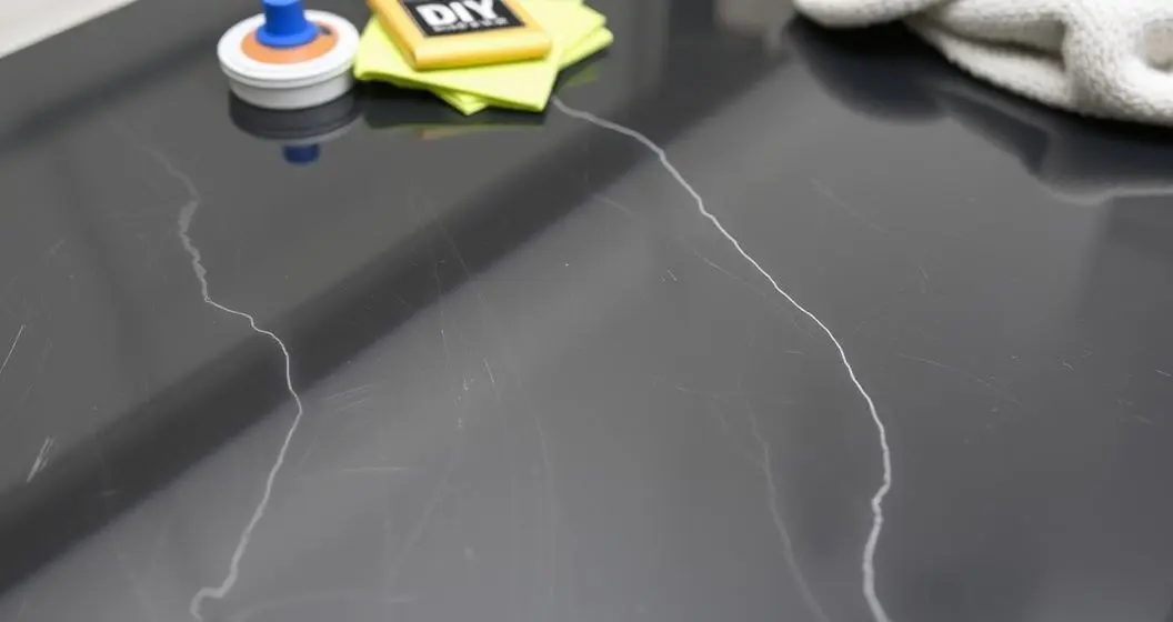 Como tirar arranhão de mesa resinada