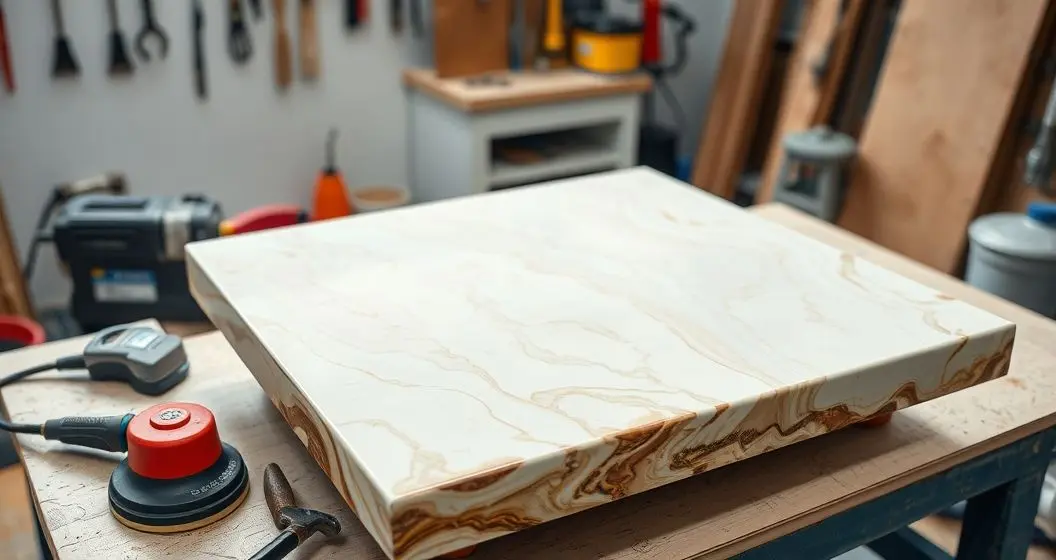 Como tirar risco de mesa de resina em casa