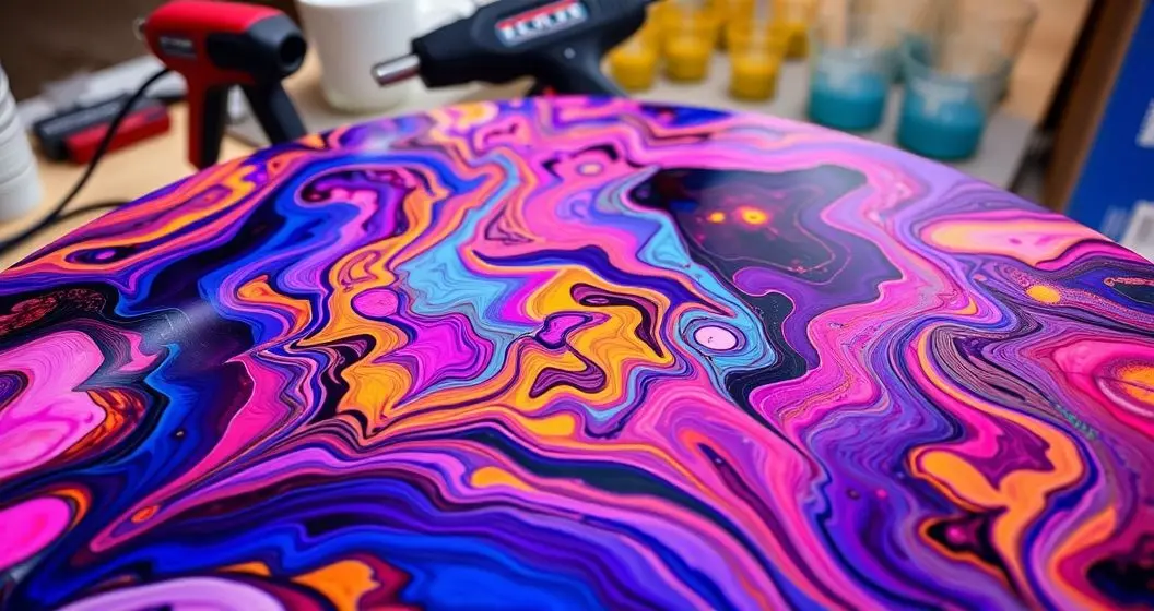 Como trabalhar tampo de mesa com resina