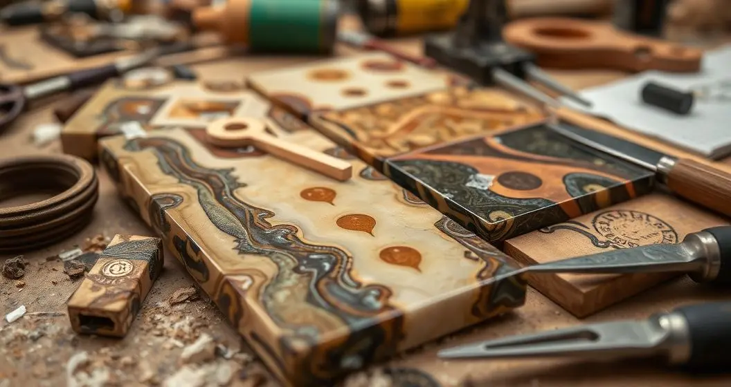 Componentes de resinas para mesas Componentes de resinas para mesas