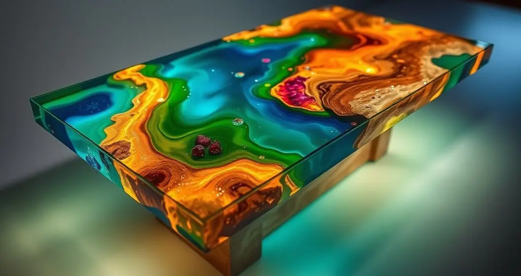 Componentes de resinas para mesas Componentes de resinas para mesas