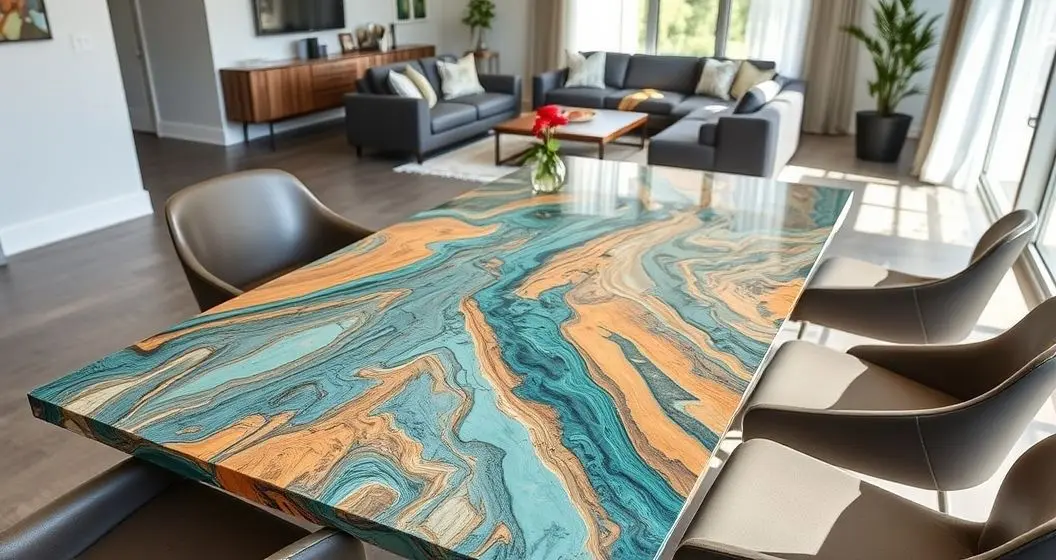 Comprar mesa de resina epoxy