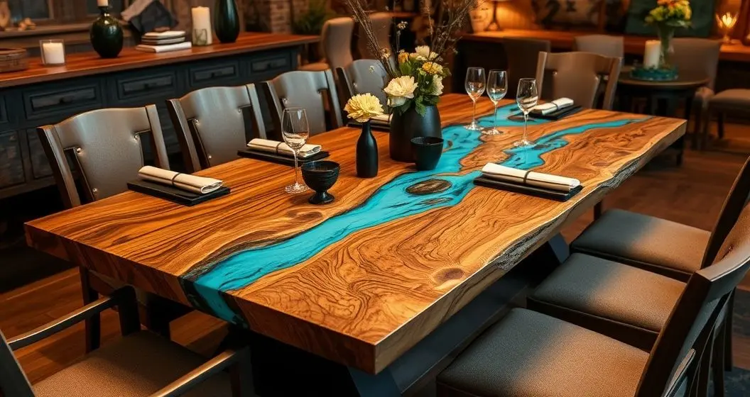 Comprar mesa de rio de resina