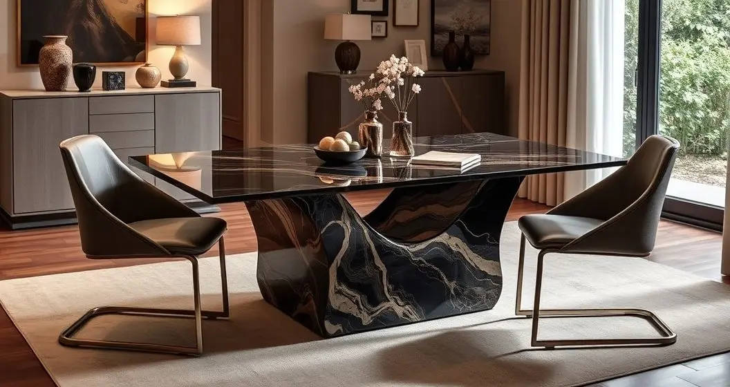 Comprar mesa tampo de resina de 4 cadeiras jantar