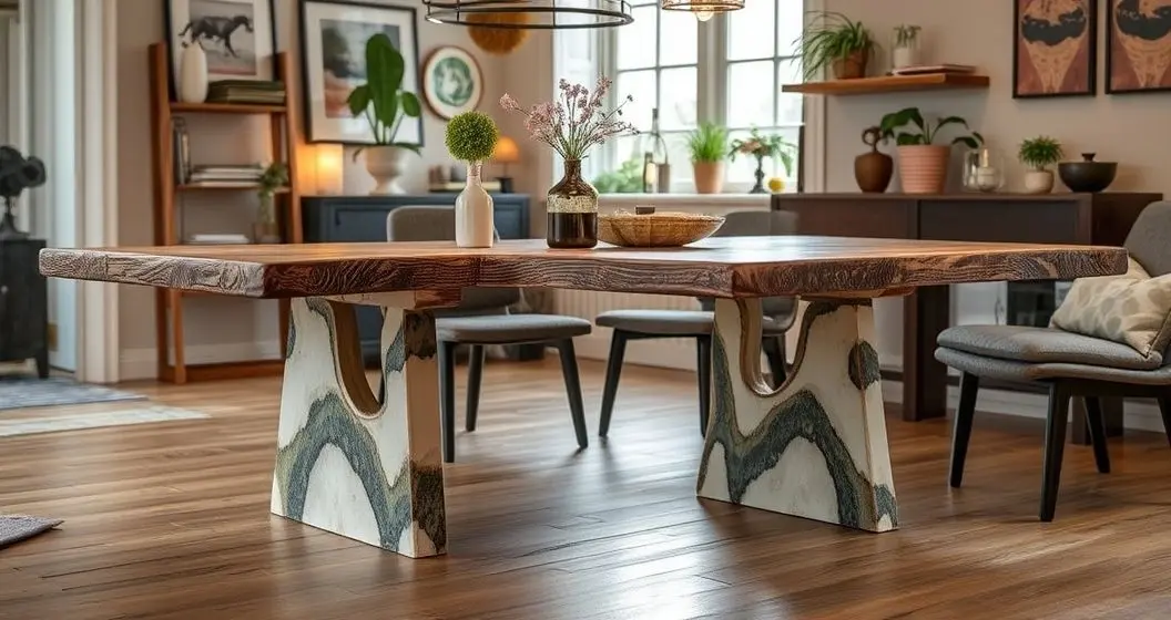 Comprar pes de mesa resina