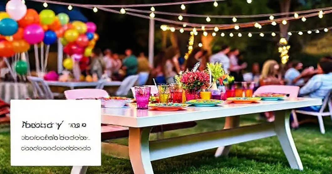 Conjunto de mesa de resina para festa Conjunto de mesa de resina para festa