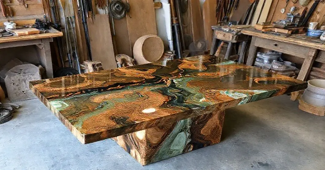 Curso de mesa em resina em goiania