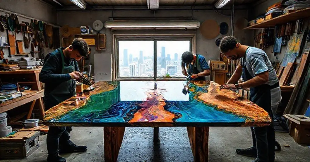 Curso de mesa resinada em são paulo