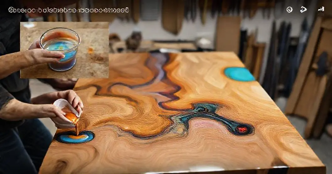 Curso de mesa resinada em video