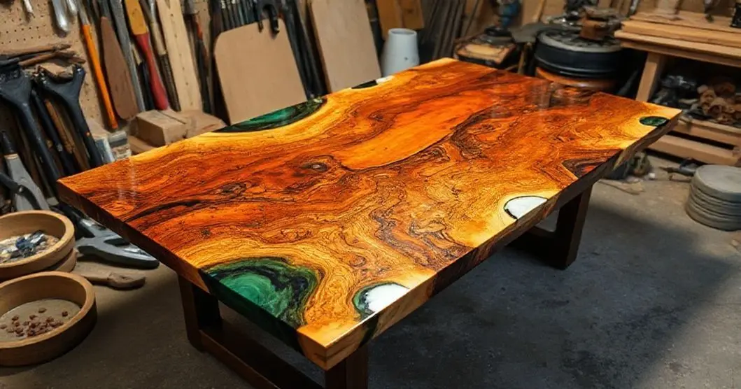 Curso de mesa resinada epoxitec hotsamart