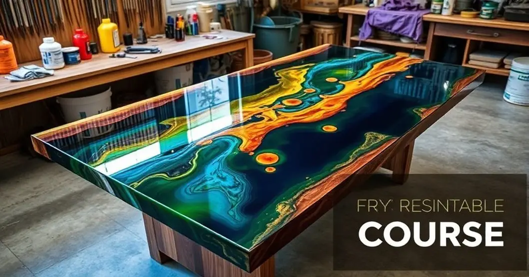 Curso de mesa resinada gratuito
