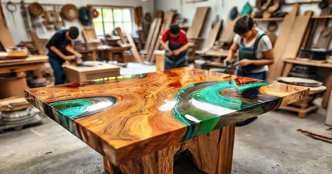 Curso de mesa resinada no rj