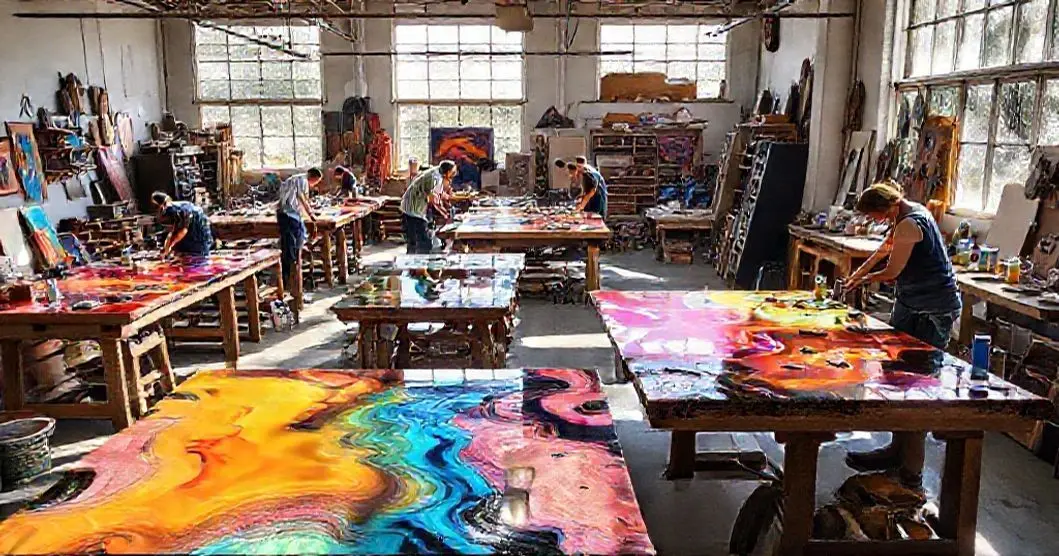 Curso de mesa resinada presencial bh