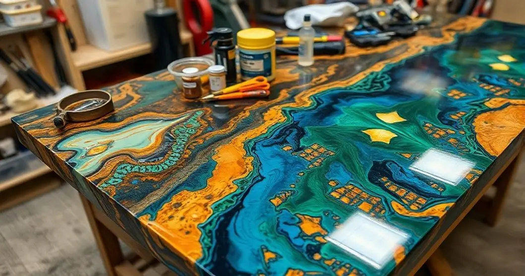 Curso de mesa resinada presencial rj