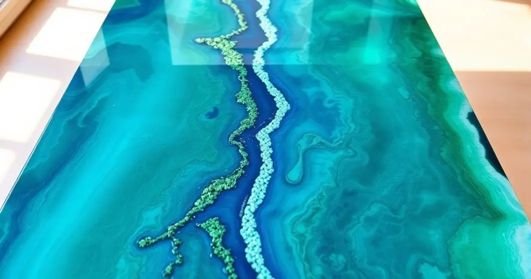 Curso de mesa resinada rio das ostras