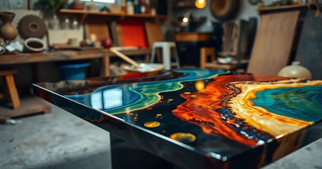 Curso de mesa resinada santarem