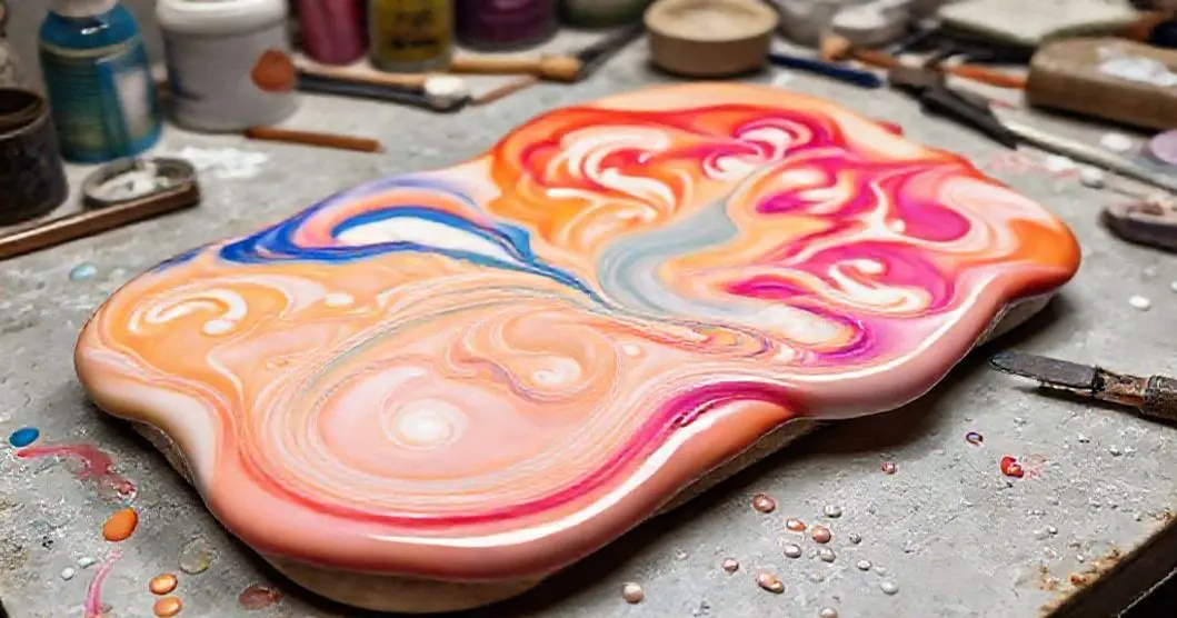 Curso de mesa resinadas e porcelanato liquido