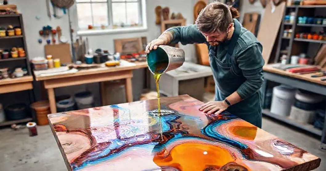 Curso de mesas de resina