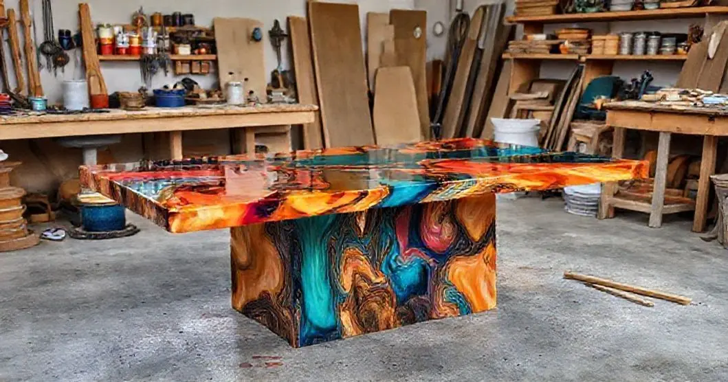 Curso de mesas em resina em df