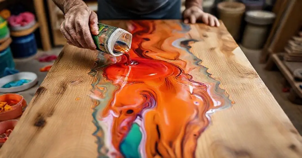 Curso de mesas resinadas connect