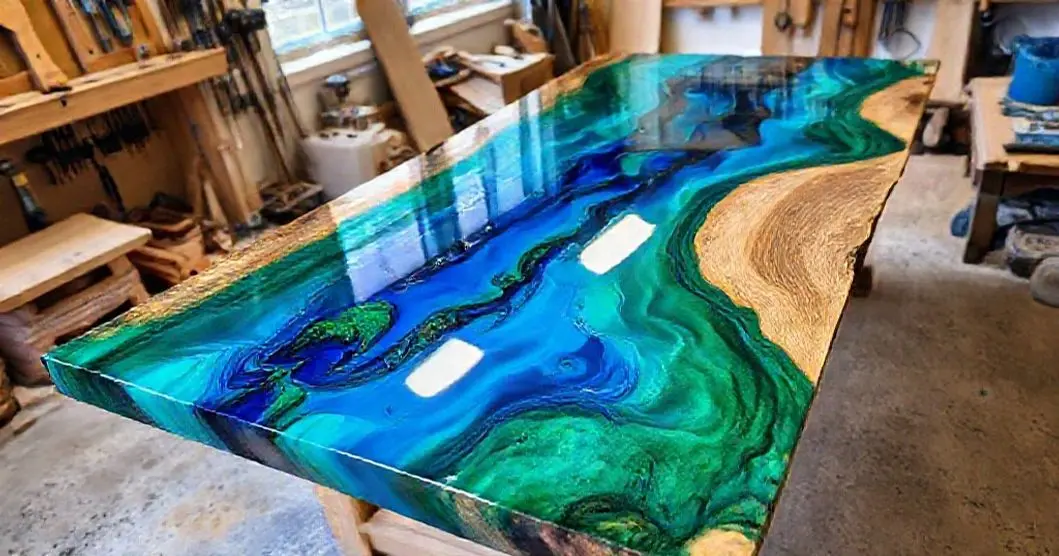 Curso de mesas resinadas e revestimento epóxi